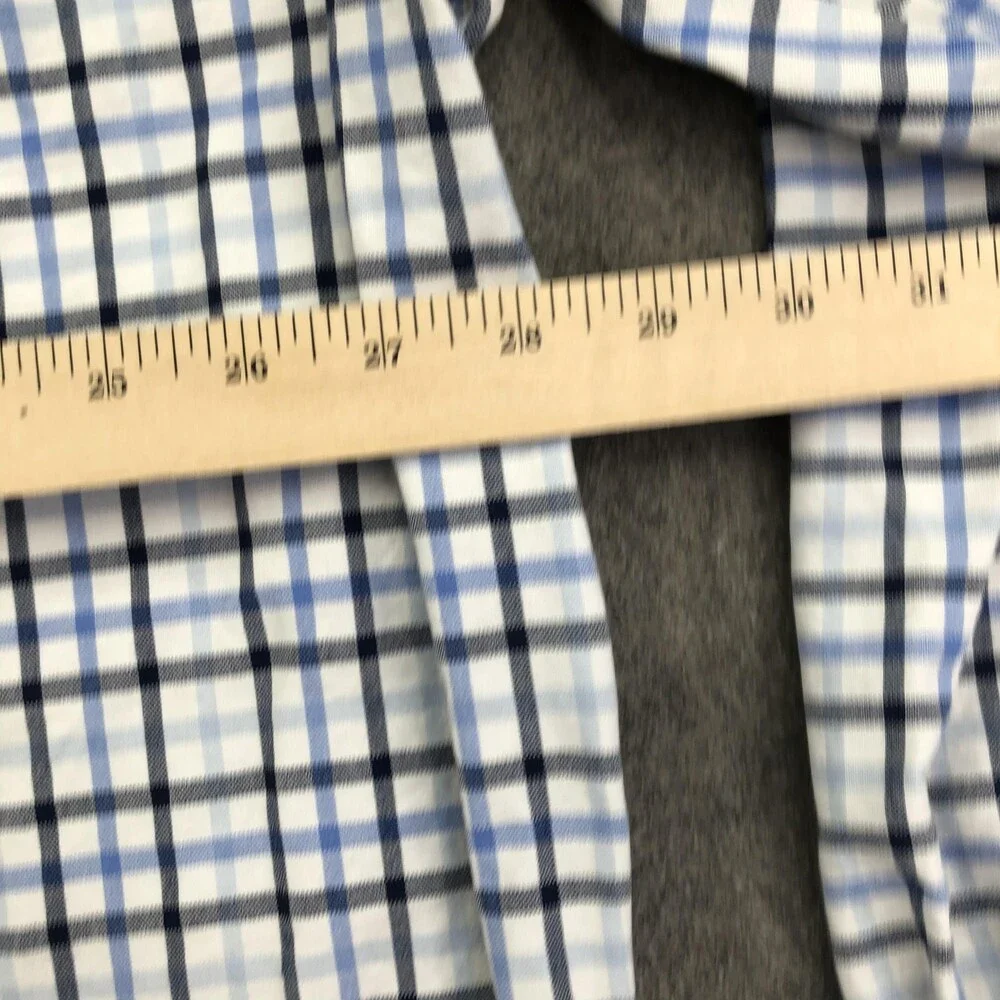 Polo Ralph Lauren Shirt Mens 2XLT Blue Plaid Long Sleeve Button Down Cotton